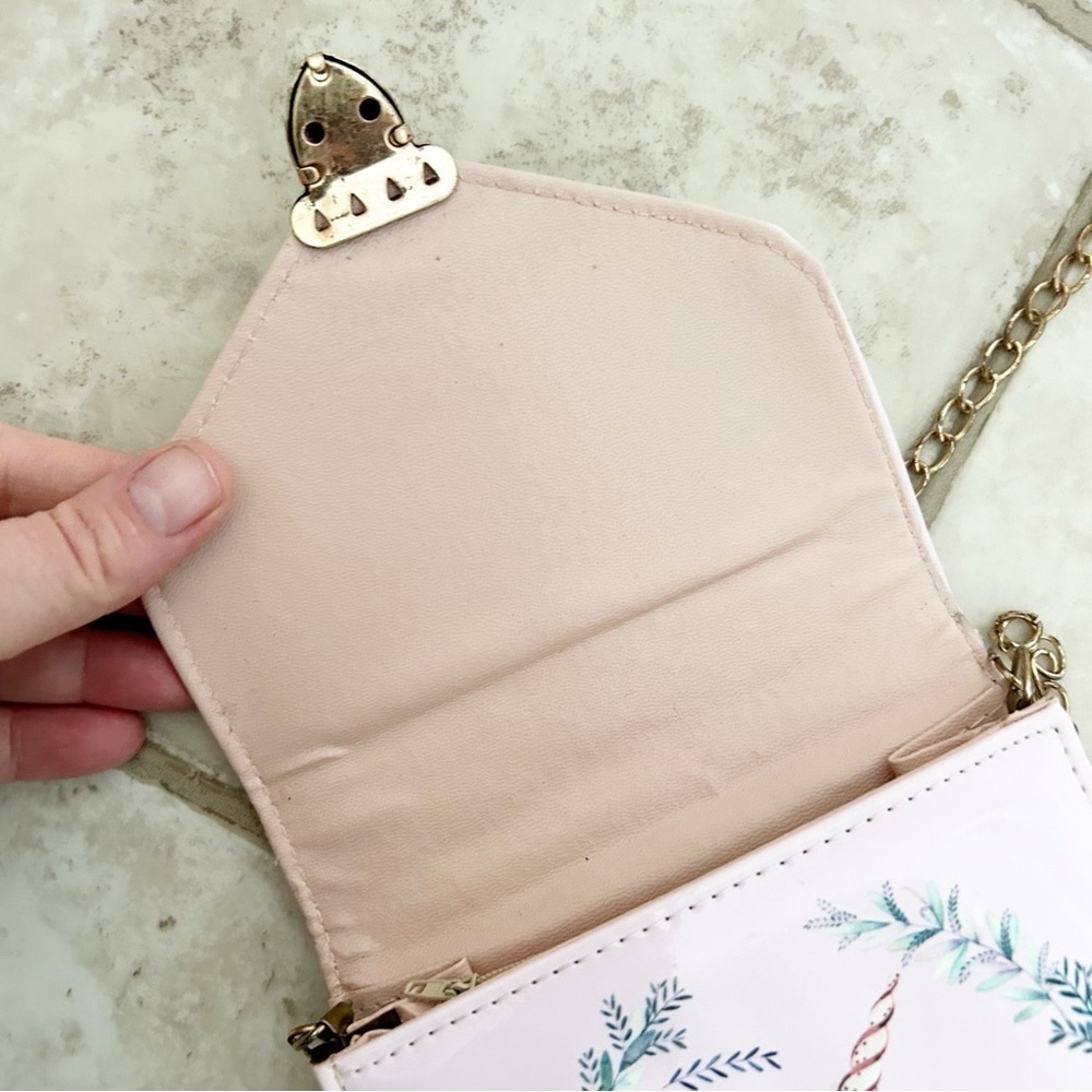 Pink Floral Unicorn Clutch/Bag Bundle & Save - Picture 10 of 13